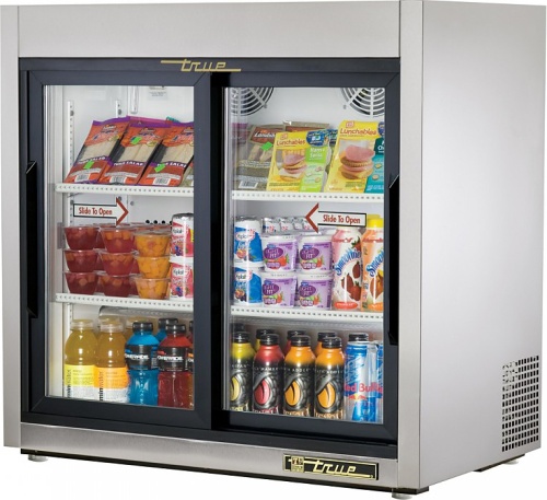 Шкаф холодильно-морозильный двухдверный TRUE TSD-9G