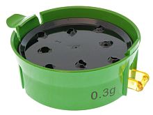 Дно зеленое, набор (верх и низ плиты, основание, звено с накатанной головкой), пластик, SONOCO