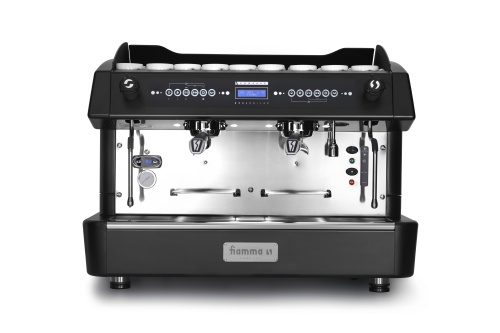 Кофемашина автомат, 2 группы FIAMMA COMPASS 2 DB TC BLACK фото 4