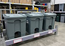 Контейнер для мусора Cambro WBFC30LBASE (30л, с крышкой)
