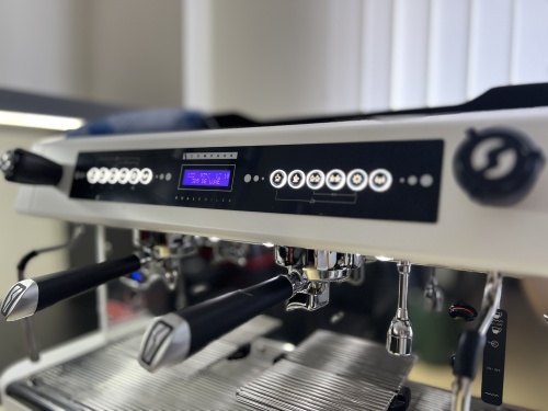 Кофемашина автомат, 2 группы FIAMMA COMPASS 2 DB TC WHITE фото 6