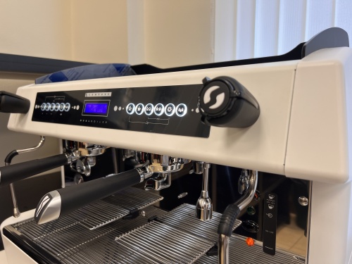 Кофемашина автомат, 2 группы FIAMMA COMPASS 2 DB TC WHITE фото 4